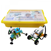 Набор для занятий робототехникой Ведушка с пластиковым боксом для хранения деталей - «globural.ru» - Серов