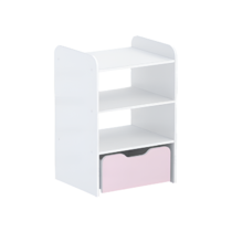 Стеллаж для пособий 5 (белый/зефир) - «globural.ru» - Серов