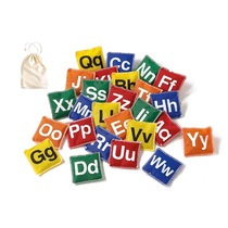 Игровой набор "Мешочки с английскими буквами" - «globural.ru» - Серов