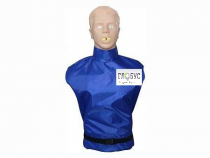 Тренажер-манекен взрослого пострадавшего "Александр-03" для отработки приемов сердечно-легочной реанимации (голова, торс) со светозвуковым индикатором - «globural.ru» - Серов