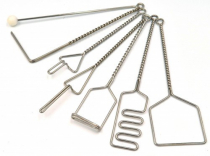 Комплект "Постановочные зонды с витыми ручками шариковый зонд на тонкой ручке" (7 штук) - «globural.ru» - Серов