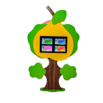 Интерактивная напольная пристенная доска «Груша» - «globural.ru» - Серов