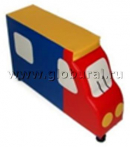 Напольная мягкая игрушка "Грузовик" каталка - «globural.ru» - Серов