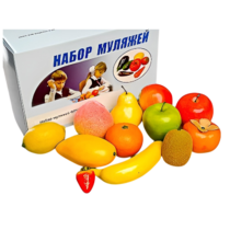 Набор муляжей фруктов 12 штук - «globural.ru» - Серов