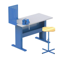 Верстак слесарный ВС-4рс - «globural.ru» - Серов