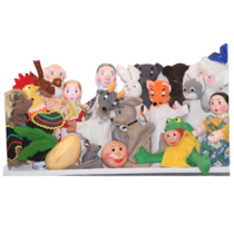 Комплект театральных кукол "Русские народные сказки" - «globural.ru» - Серов