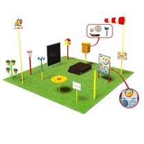 Метеорологическая площадка серия металлическая (комплект Стандарт без ограждения )    - «globural.ru» - Серов