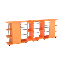 Модульные стеллажи 'Робик 002' - «globural.ru» - Серов