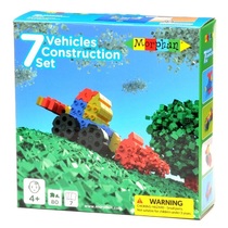 Конструктор «7 машин» 80 деталей - «globural.ru» - Серов