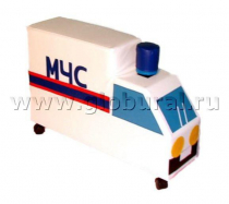 Напольная мягкая игрушка «МЧС» каталка - «globural.ru» - Серов