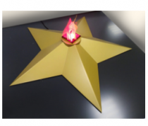 Стенд "Имитация Вечного огня" - «globural.ru» - Серов