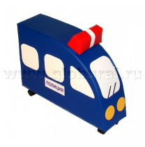 Напольная мягкая игрушка «Полиция»  каталка - «globural.ru» - Серов