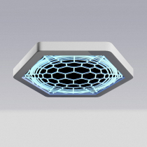 Потолочная светодиодная панель с витражом - «globural.ru» - Серов