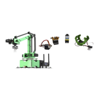 Четырёхосевой учебный робот - манипулятор "Техник" с модульными сменными насадками. - «globural.ru» - Серов