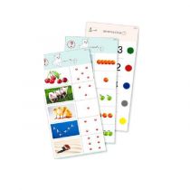 Комплект карточек (10) "Обучающий калейдоскоп для ДО. Познание. Цифры и числа" - «globural.ru» - Серов