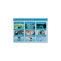 Стенд-планшет светодинамический «Изучение противомикробных и противопаразитарных веществ» - «globural.ru» - Серов