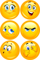 Набор эмоций "Смайлики" - «globural.ru» - Серов