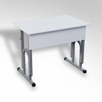Стол 'Архимед ТР' 1-х местный регулируемый с эргономичной столешницей  - «globural.ru» - Серов
