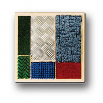 Тактильно-развивающая панель “Текстуры” (вариант 1) - «globural.ru» - Серов