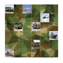 Коврик для логобота Пчелка "Военная техника" - «globural.ru» - Серов