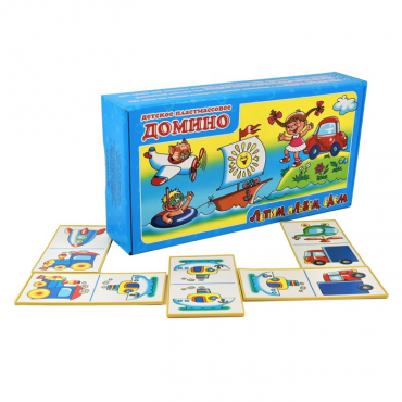 Домино "Едем, плывем, летим" - «globural.ru» - Серов