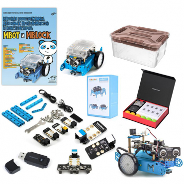 Образовательный конструктор с комплектом датчиков Makeblock - «globural.ru» - Серов