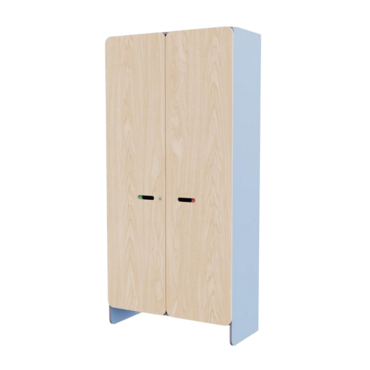 Шкаф под инвентарь из коллекции «НЕГА» (цвет голубой) - «globural.ru» - Серов