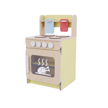 Плита с духовым шкафом из коллекции «НЕГА» (желтый) - «globural.ru» - Серов