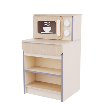 Модуль с микроволновкой из коллекции «НЕГА» (бежевый) - «globural.ru» - Серов