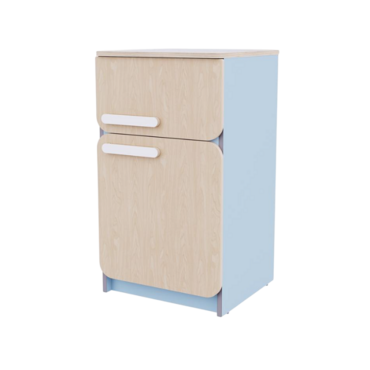 Холодильник из коллекции «НЕГА» (голубой) - «globural.ru» - Серов