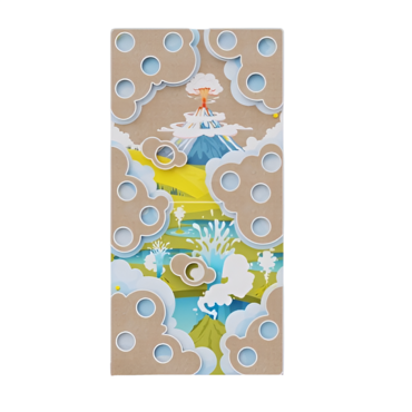 Скалодром для детей «Вулканы и гейзеры Камчатки» из серии «Моя Россия» - «globural.ru» - Серов