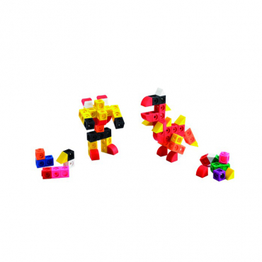 Математические кубики, 2 см. Набор с заданиями для конструирования.  - «globural.ru» - Серов