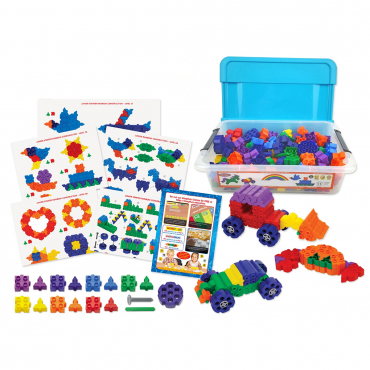 Конструктор «ПРОектирование Радуга» 185 деталей - «globural.ru» - Серов