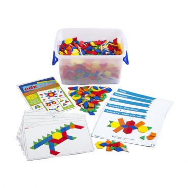 Мозаика "Геометрические фигуры". Набор для класса - «globural.ru» - Серов