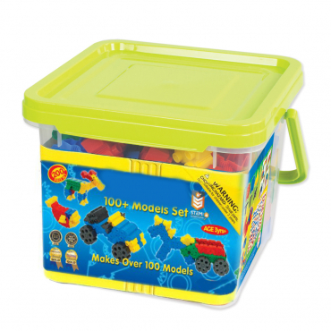 Конструктор  «ПРОектирование 200 моделей» 200 деталей - «globural.ru» - Серов