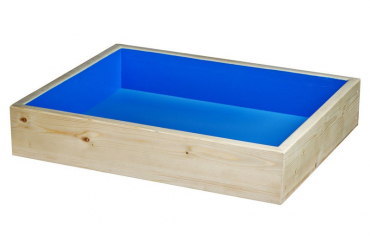 Юнгианская песочница 40*50 для песка и воды + 5 кг песка в комплекте с крышкой - «globural.ru» - Серов