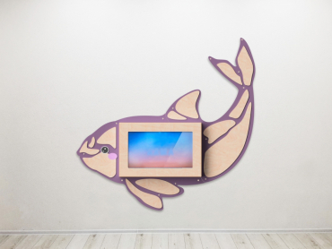 «Косатка» - Декоративная сенсорная панель 32" - «globural.ru» - Серов