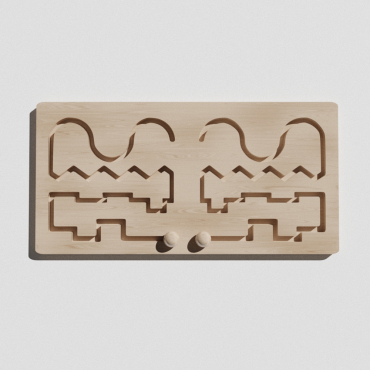 Такт-панель "Воздушный Лабиринт №13" - «globural.ru» - Серов