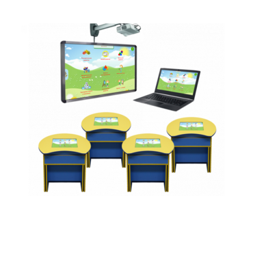 Интерактивный класс для ДОУ (4 парты) - «globural.ru» - Серов