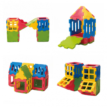 Конструктор Weplay «We-Block Mini» тактильный 28 элементов - «globural.ru» - Серов