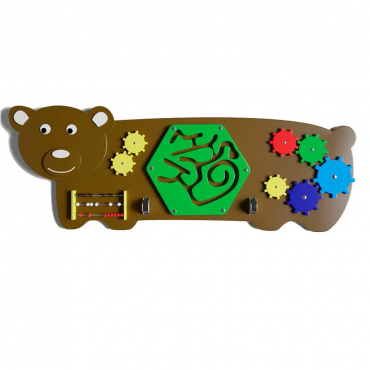 Бизиборд "Косолапыч" - «globural.ru» - Серов