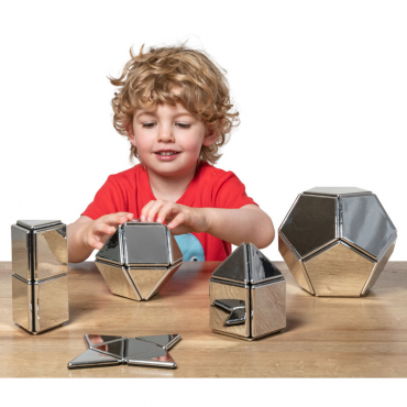 Зеркальный магнитный Полидрон. Комплект на группу - «globural.ru» - Серов