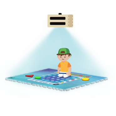 Интерактивный образовательный пол Magium (проектор и датчик движения в едином коробе) - «globural.ru» - Серов