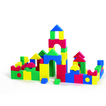 Блоки геометрические мягкие. Набор для класса. - «globural.ru» - Серов