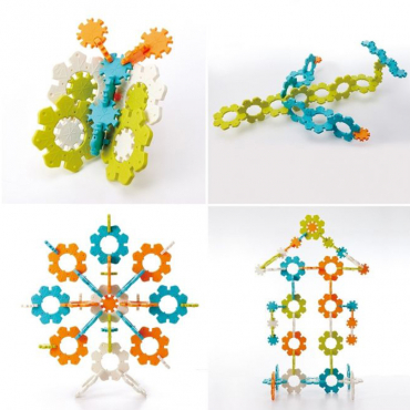 Креативный набор "Цветные снежинки" - «globural.ru» - Серов