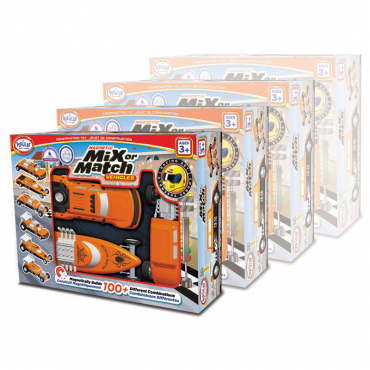 Магнитный конструктор Транспорт "Смешай и собери". Серия Гонка  Комплект на группу - «globural.ru» - Серов