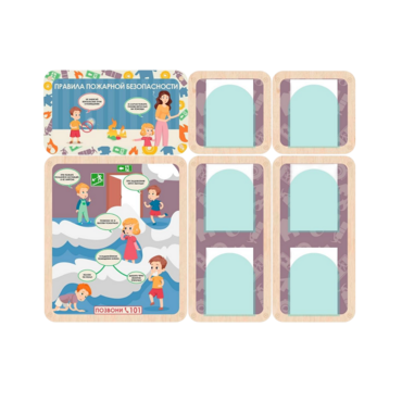 Информационный стенд «Правила пожарной безопасности» 137.5 х 111 см - «globural.ru» - Серов