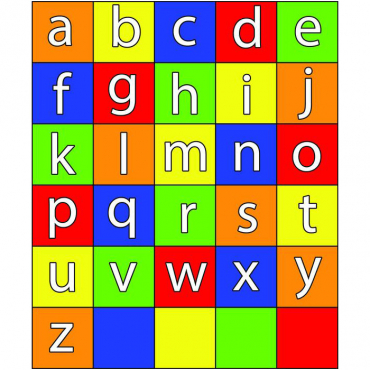 Тематическое поле-маршрутизатор «Английский алфавит» для мини-робота Bee-Bot - «globural.ru» - Серов