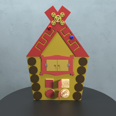 Бизиборд "Избушка" - «globural.ru» - Серов