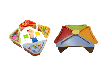 Детский тактильный песочный комплекс «Ромашка» - «globural.ru» - Серов